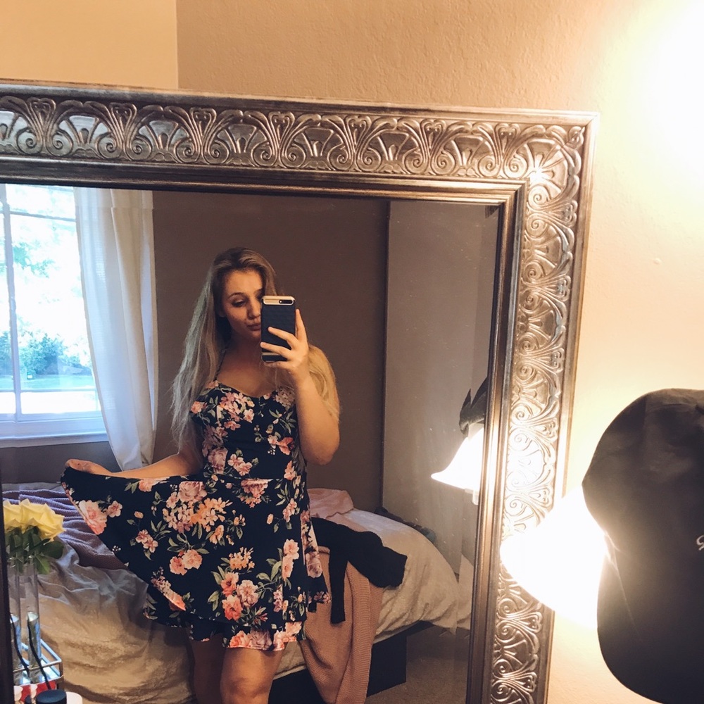 Floral summer dress
